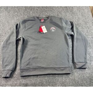 NEW SP Active Gray Crewneck Sweatshirt Mens Medium Warmcore Fleece NWT